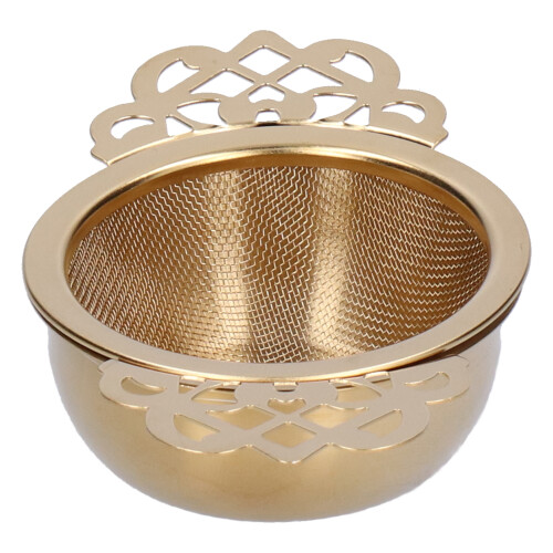 Edelstahl Teesieb Lose Blatt Tee-ei Filter Doppel 2