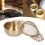 Edelstahl Teesieb Lose Blatt Tee-ei Filter Doppel 12