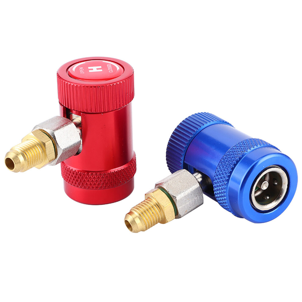 Durable Quick Couplers For R1234yf Ac Service Port Adapter 1/4'' Fitting 3281361921471