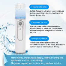 Rechargeable Face Moisturizing Sprayer 100ml Skin Care Mist Compact Design