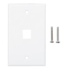 Amerikanische RJ45-Abdeckungen, 5er Pack, Netzwerksockel-Panel, 120 Wand-Flachplatte