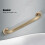 Durable Brass Wall-Mounted Handrails - Safe Grips for Home Use 3