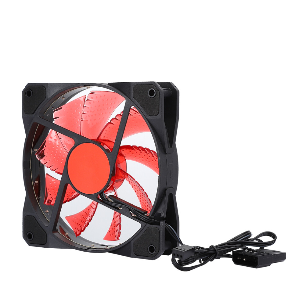 12Cm Rgb Chassis Fan With 3- Mute Led, 1200Rpm, 4W Light 8371361928268