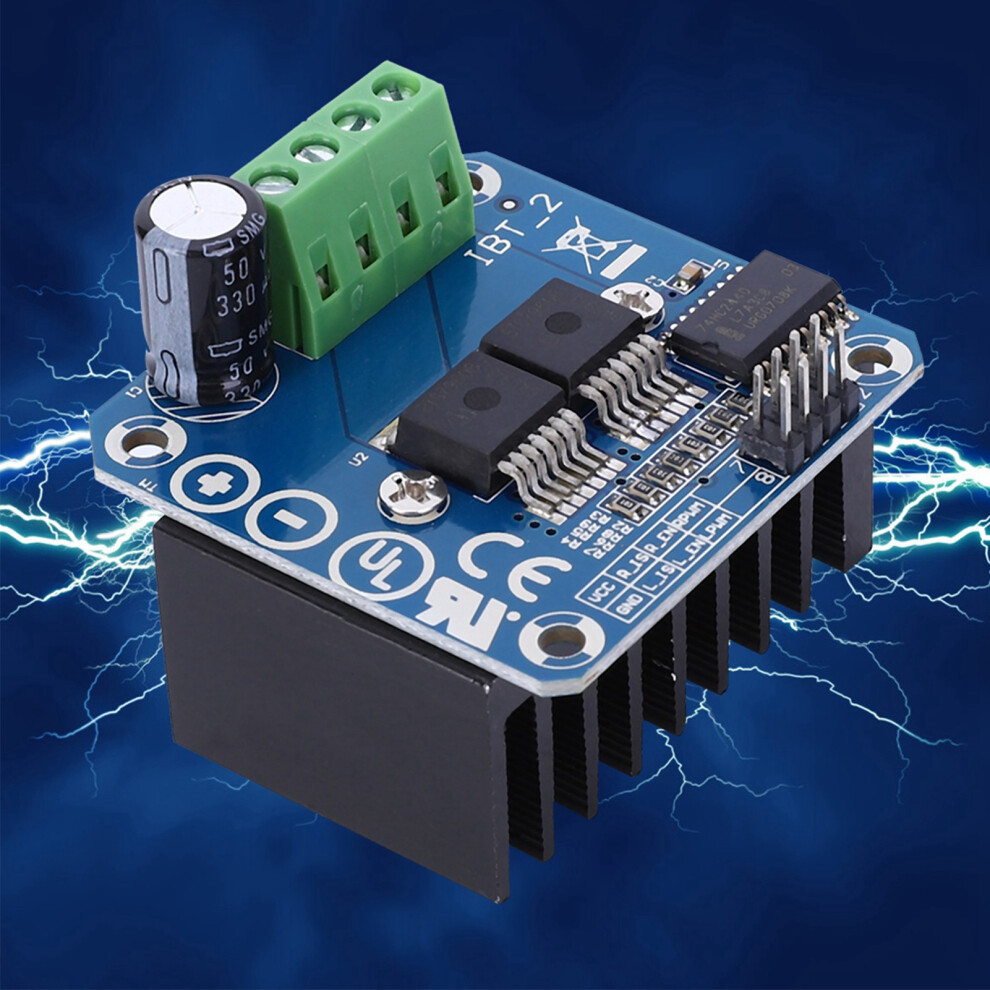 Efficient Bts7960 43A Motor Drive Module For Australian Electric Vehicles 4991361927852