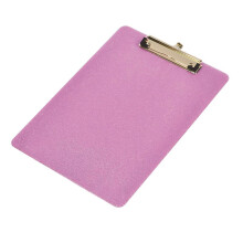 A4 Glitzer-Klemmbretter, Acryl-Klemmbretter, hängende-Rosa