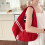 Damen-Knödel-Tasche, einfache Umhängetasche,-Rot 7
