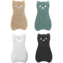 Esponjas de limpeza de cozinha com design fofo, resistentes e que não riscam, com estrutura resiliente de três camadas, sem odor, multiuso para a