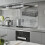 Hanging Wall Wire Baskets Sturdy Iron Rust Resistant Garlic Keeper Multi Functional Use In Kitchen Bedroom Bathroom, Space-Saving Design Wall Mounted 5