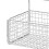 Hanging Wall Wire Baskets Sturdy Iron Rust Resistant Garlic Keeper Multi Functional Use In Kitchen Bedroom Bathroom, Space-Saving Design Wall Mounted 7
