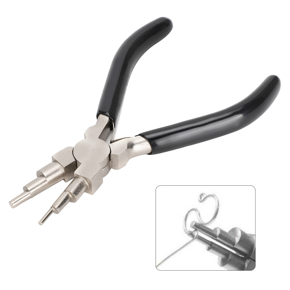 Home Repair Circlip Pliers 6-Section Round Nose Snap Ring Hand Made Tool 6911361928480