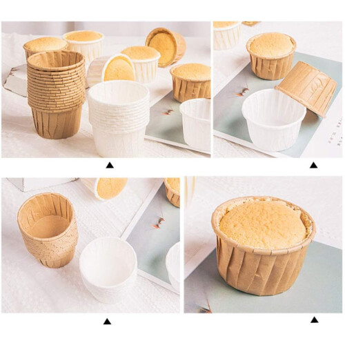 Ποτήρια ψησίματος για cupcakes, τυπικού μεγέθους, αντικολλητικά, με επικάλυψη 2