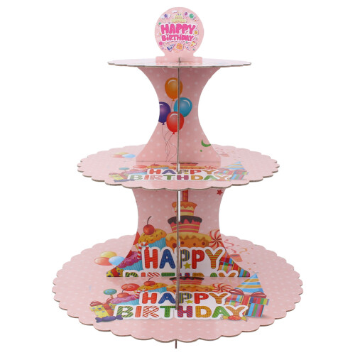 Οικολογικός Πύργος Cupcake με Λουλούδια και Διακόσμηση σε Στυλ Πέταλου, Σύντροφος 1