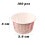Πτυσσόμενες θήκες ψησίματος για cupcakes, συμβατές με ατμό θήκες ψησίματος με 5