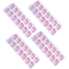 Frozen Delights, stapelbare siliconen ijsblokjesvormen met moeiteloze ijsafgifte, perfect voor je thuisbar en feestjes.
