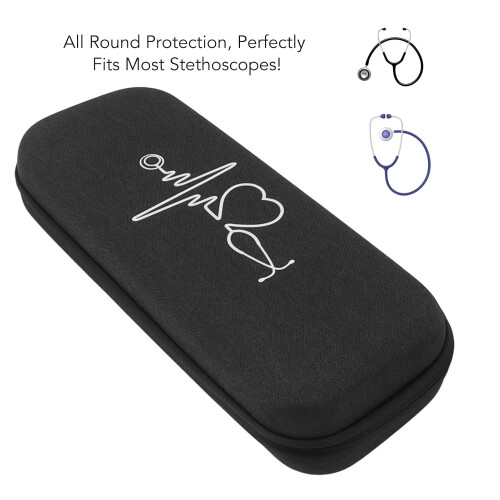 Stethoscope Case, Hard Shockproof EVA Stethoscope Carrying Box for Nurse Accessories 1