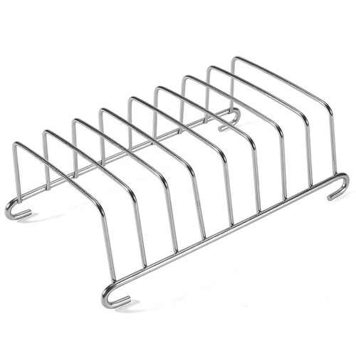 8 Slots Slices Toasts Rack Holder Nonstick Loaf Stand Rectangular Shape
