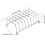 8 Slots Slices Toasts Rack Holder Nonstick Loaf Stand Rectangular Shape 3