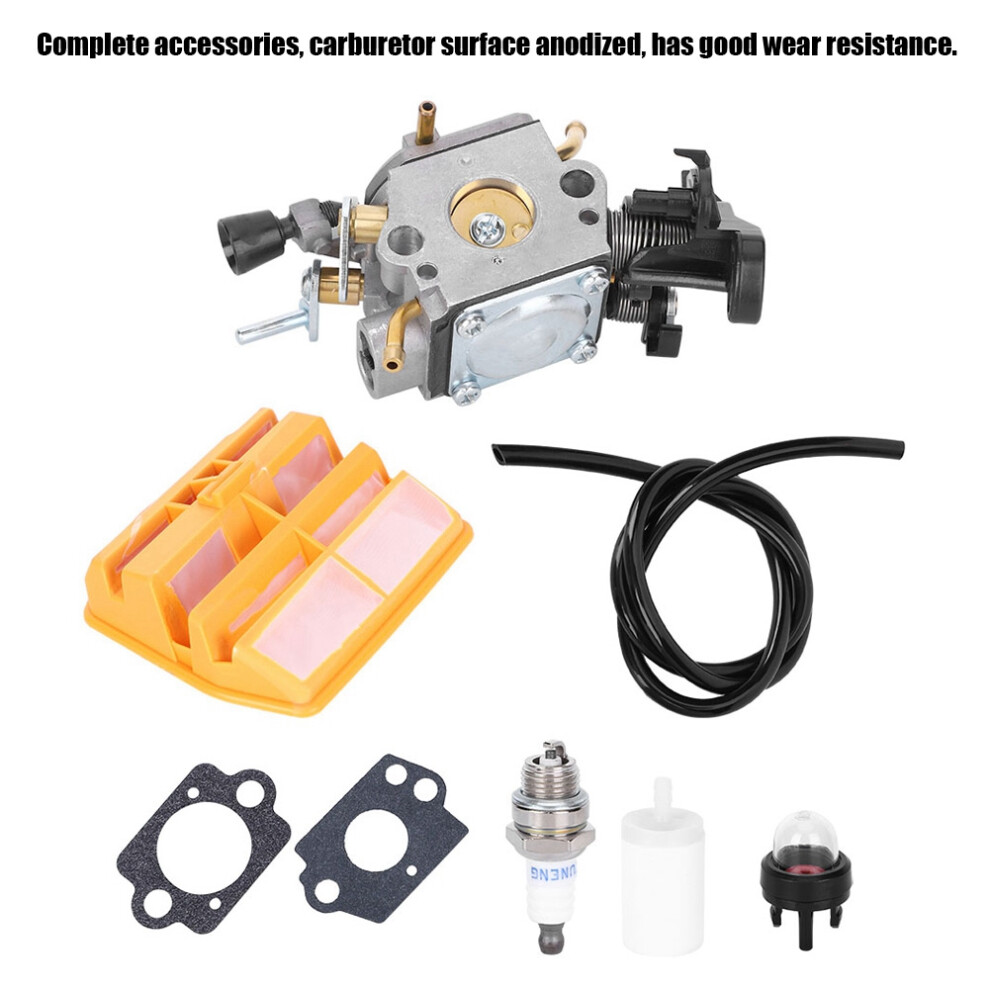 Carburetor Air Filter Primer Bulb Kit For Husqvarna 445 450 445E Chainsaw 9491361930371