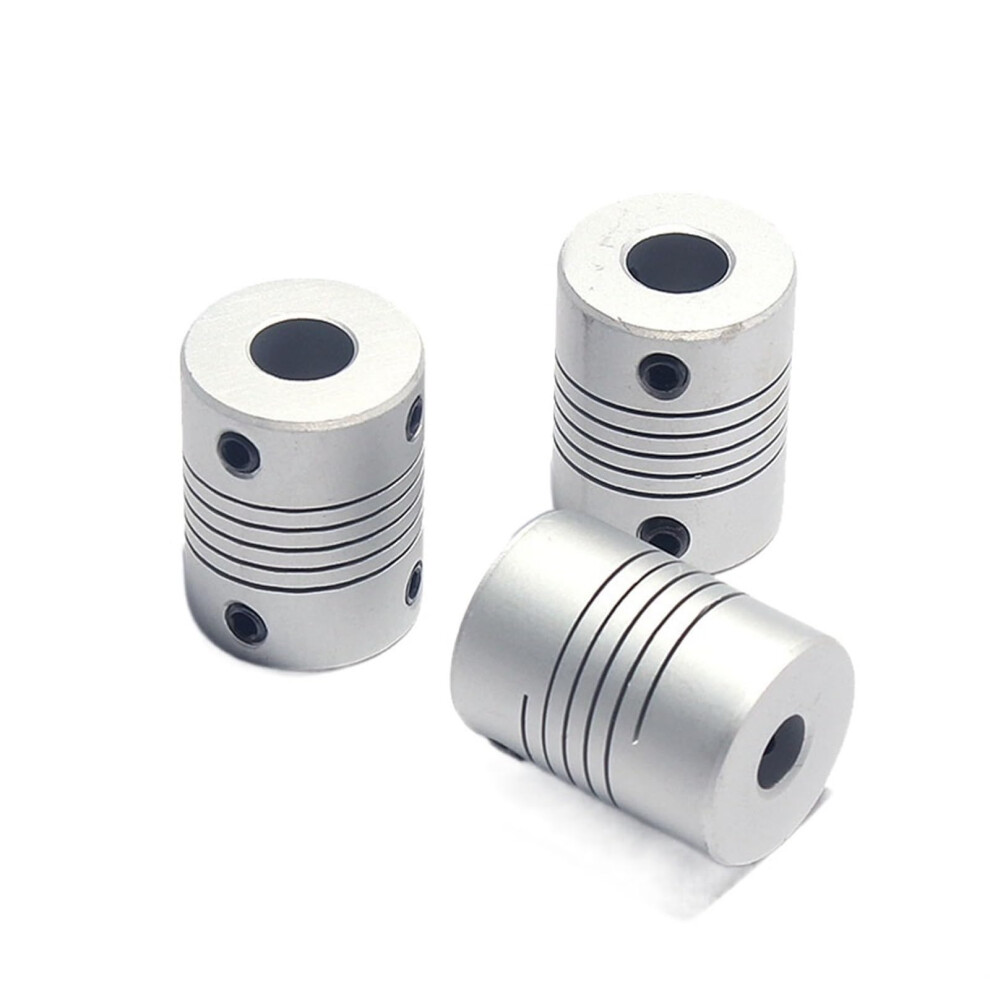 1Pcs D19l25 Shaft Coupling Aluminium Flexible Cnc Stepper Motor Coupler Encoders Engraving Machine 3D Printer(6X6.35) 9339159254295