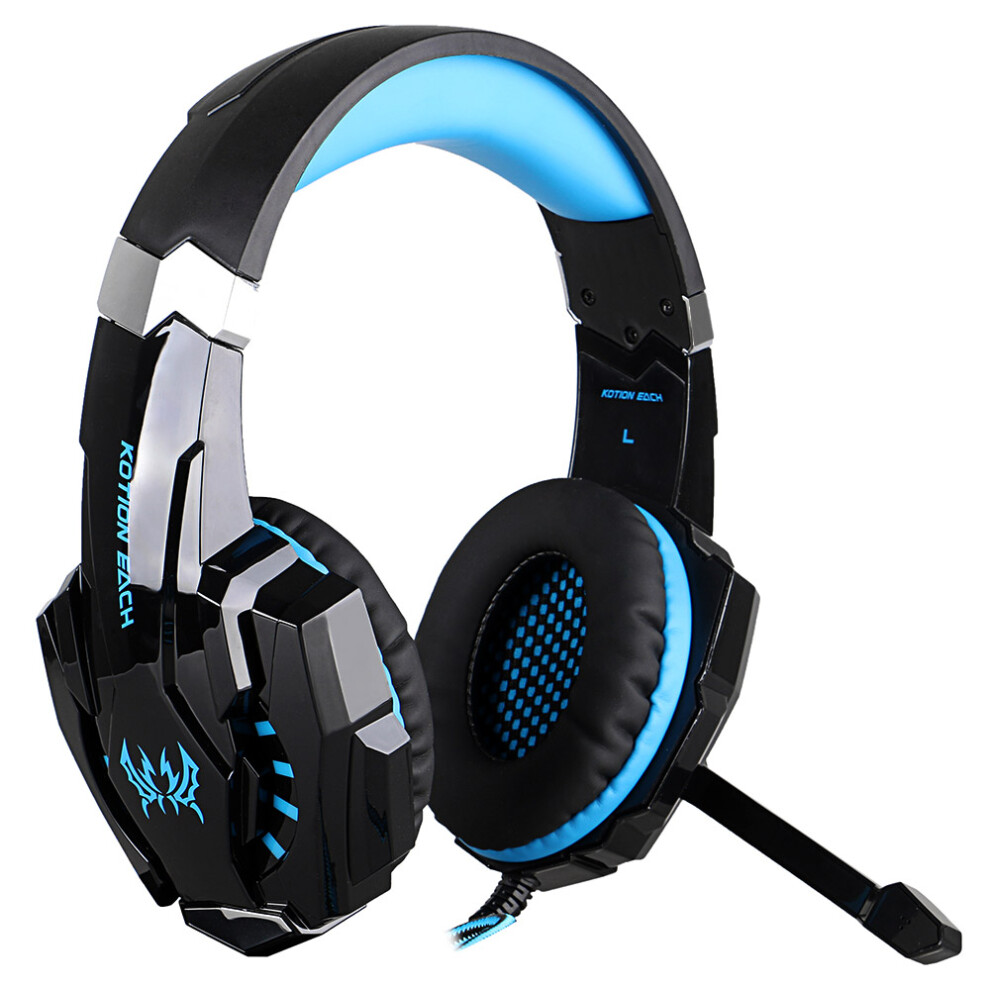 G9000 Gaming Headset 40Mm Driver Over Ear Noise Cancelling With Mic Led Light 3141361932177