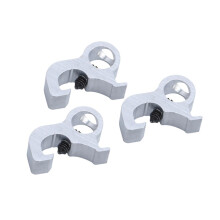 3pcs Aluminum RCD Locking Device with 8mm Hole Miniature Circuit Breaking Lock Set Suitable for Most Circuits Board