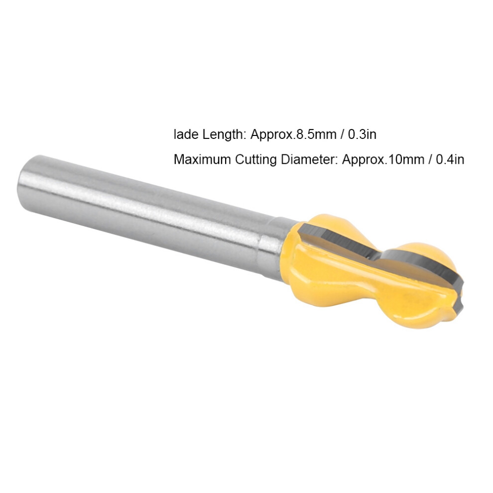 6X10 Wardrobe Door Milling Cutter - Carbon Steel, 8.5Mm Blade 4991361936298