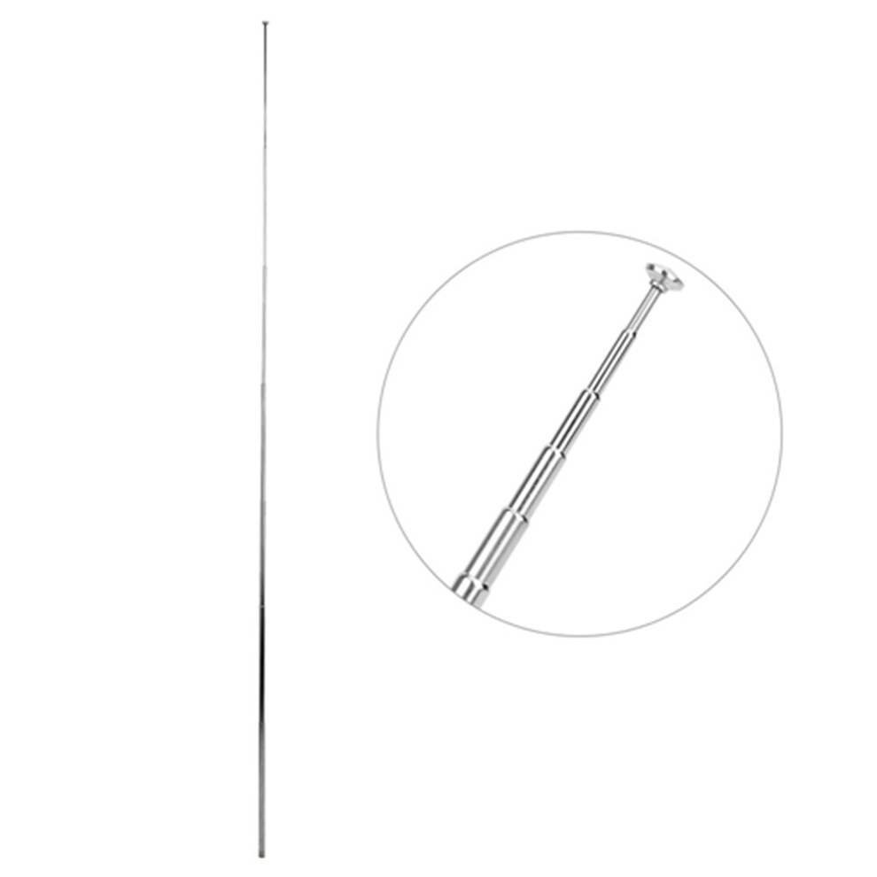 Radio Tv Copper Antenna 7 Section Full Channel Signal Gain Aerial For Toy Car 3441361936015