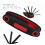 Lightweight Aluminum Hex Wrench Set 9 Sizes Archery Accessory Red 3