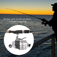 SP35 Stainless Steel Fishing Reel 3.6:1, 15LB/55YDS, Line Winding