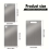Zaprix Stainless Steel 3pcs Cutting Boards 3