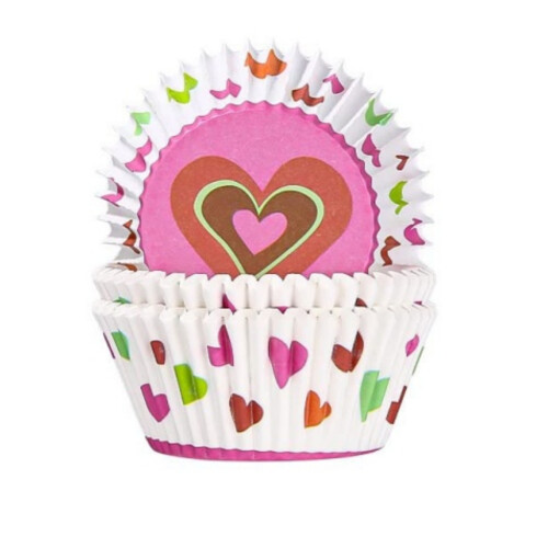 Μίας χρήσης φλιτζάνια ψησίματος για cupcakes, πολλαπλών χρήσεων ευέλικτα ανθεκτικά