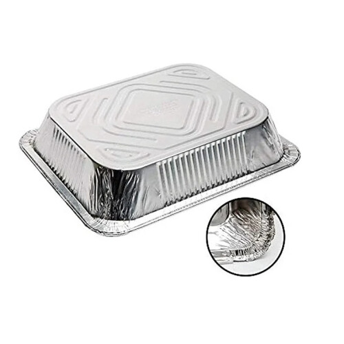 Δοχεία για πακέτο για ψήσιμο και catering, ταψιά αλουμινίου με φαρδύ χείλος 9x13 ίντσες 1