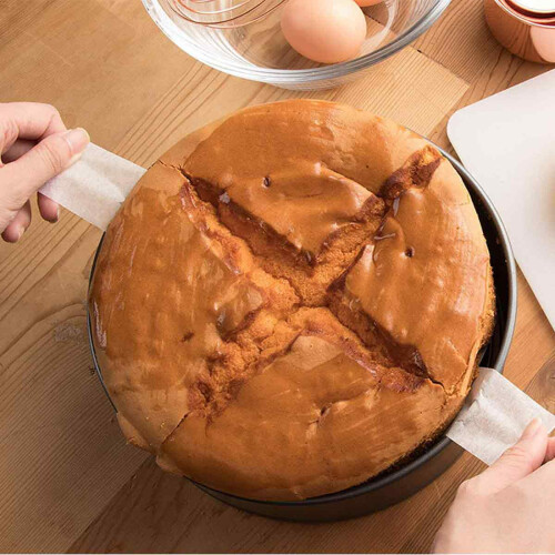 Ανθεκτικό στη θερμότητα χαρτί ψησίματος με προκομμένους κύκλους ψησίματος, 1