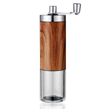 Ręczny młynek do kawy, przenośny i cichy, regulowana grubość mielenia do espresso, kawy French Press i kawy przelewowej, ponad 32 gramy
