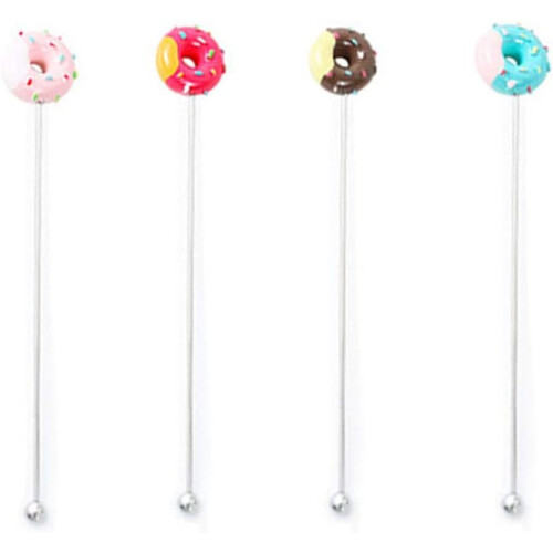 Πολυλειτουργικά Swizzle Sticks από ανοξείδωτο ατσάλι, επαναχρησιμοποιήσιμοι