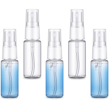 Materiale affidabile Flacone spray trasparente in PET da 20 ml con nebulizzatore fine per liquidi cosmetici, tonico viso, soluzione detergente,