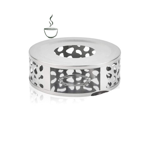 Θερμαντήρας τσαγιού με κερί Tealight, κοίλος σχεδιασμός για πλήρη καύση, κεραμικός