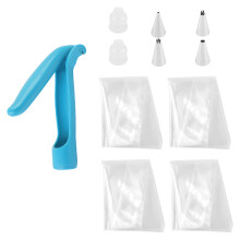 Gjenbrukbar for hjemmebaking av kaker, Bredt bruksområde for kaker og sjokolade, Ergonomisk design for presis kontroll, Enkel å bruke med