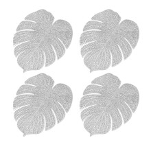 Garden Gold Glamour, decoratieve placemats set, flexibel oprolbaar voor gemakkelijk opbergen, ideaal cadeau voor vrouwen/meisjes/tieners
