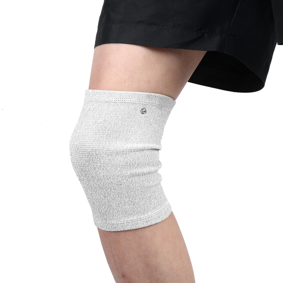 Silver Conductive Fiber Knee Sleeve For Tens Physiotherapy 20Î©