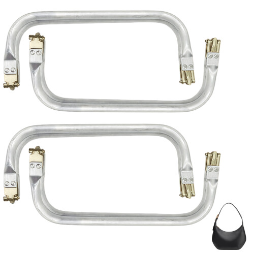 Purse Clasp Frame,Bag Handle Kiss Clasp Lock Wallets Kiss Clasp