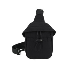 Functional Waist Bag Waterproof Nylon Adjustable Fit-Black