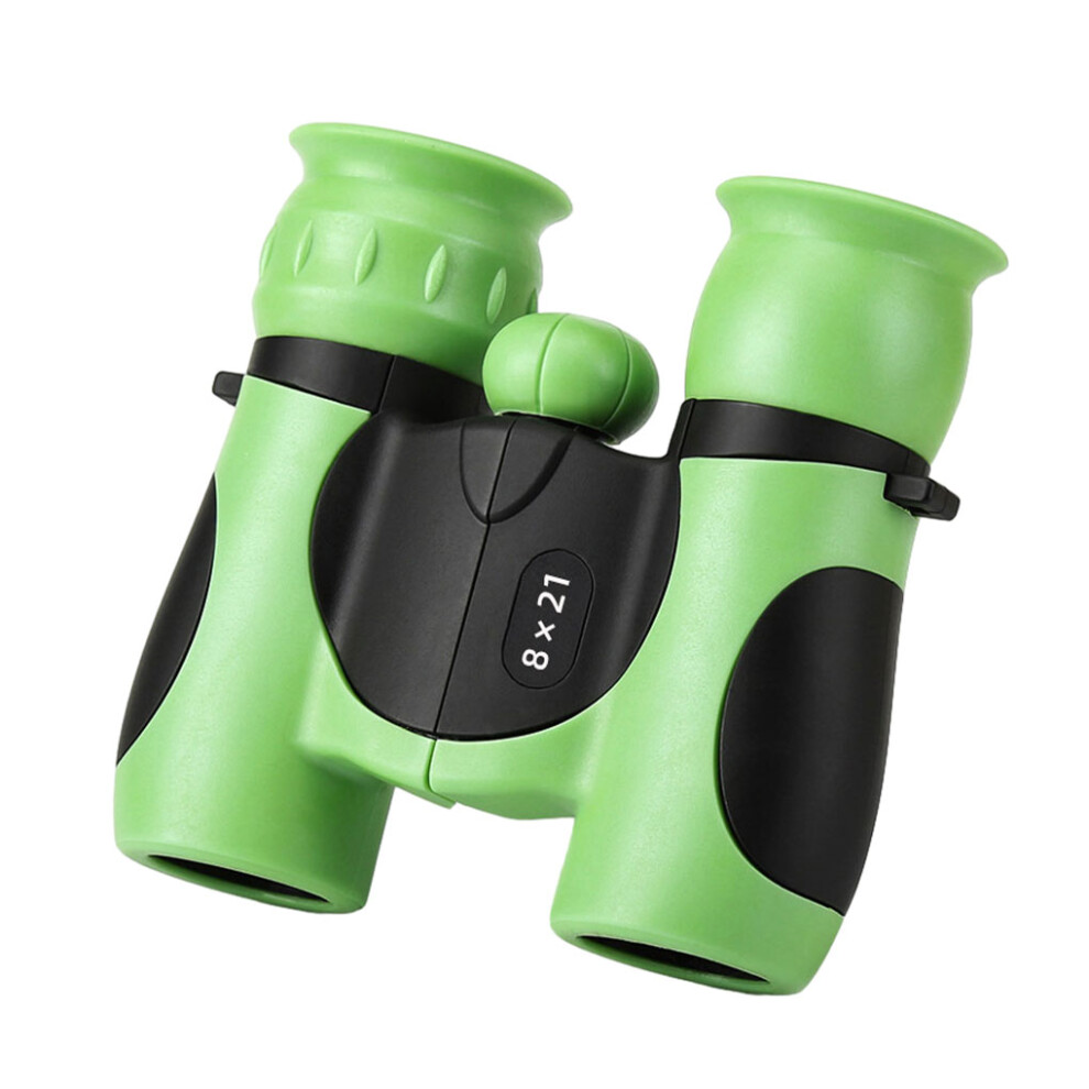 Green (Green) Field Glasses For Kids - Professional 8X21 High Resolution Binocular