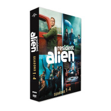 Resident Alien seasons 1-4 Movie Collection (English)DVD Box Set-11 Discs