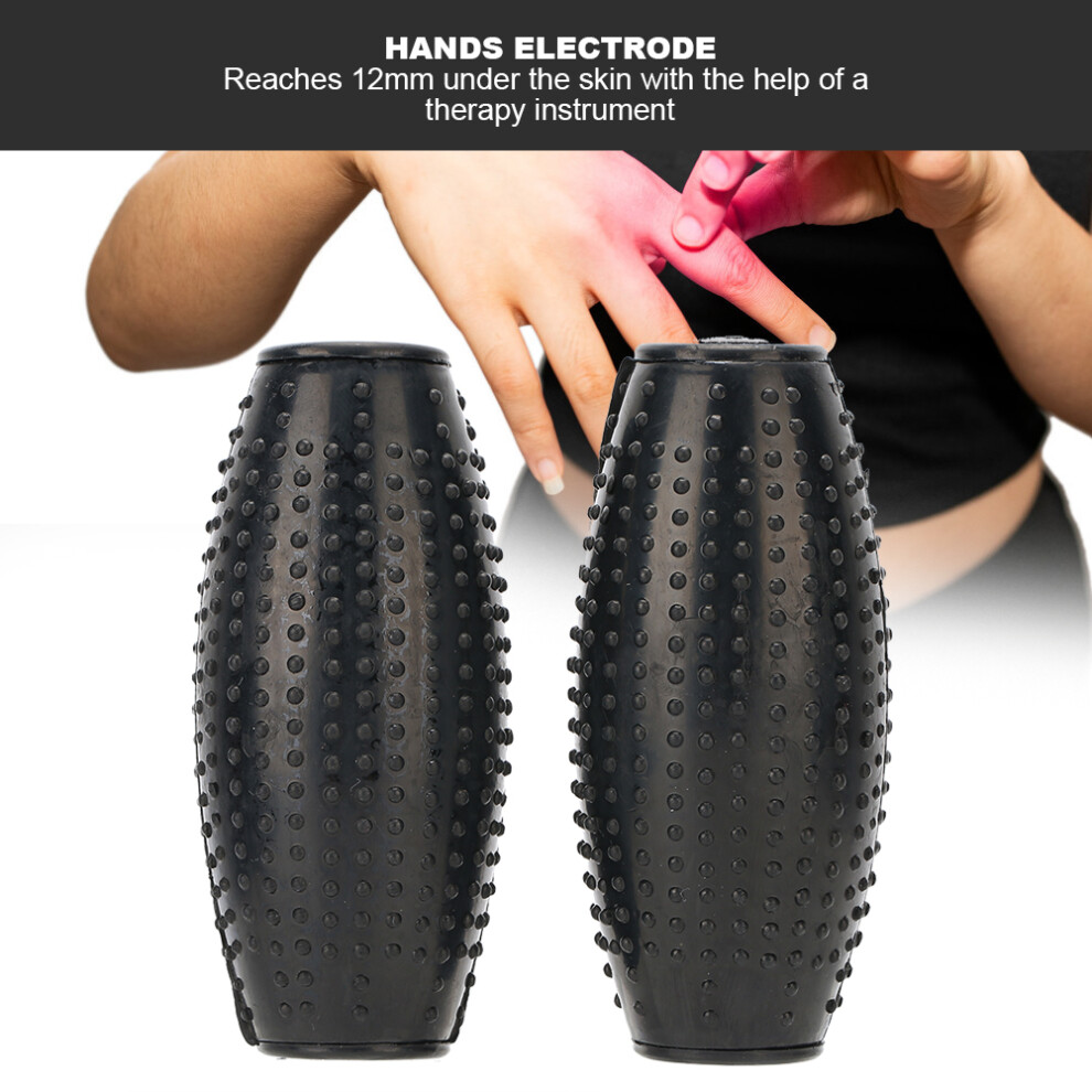 Physiotherapy Electric Massage 2pcs Hands Electrode Accessories