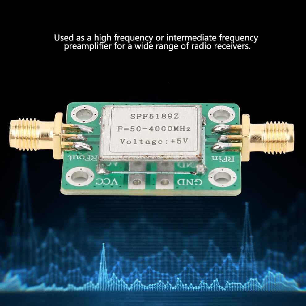 Spf5189 0.6Db Rf Amplifier Module 0.1-4000Mhz Wideband Lna Signal Gain 7901361955530