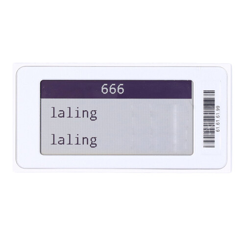 Electronic Price Tag TFT 2.1in Bluetooth Low Power Display Shelf Label 1