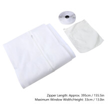 Universal 395cm Window Sealing Cover for Air Conditioner Exhaust Hose