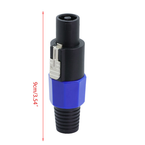 Speakon 4 Pole Plug Speaker Powercon-Black Bluetooth v4.0 1