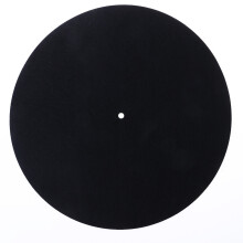 10" Anti-Static Felt Platter Turntable Mat Anti-Vibration-Black
